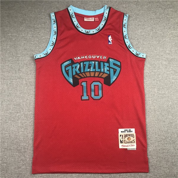 Mike Bibby #10  Memphis Grizzlies Jersey