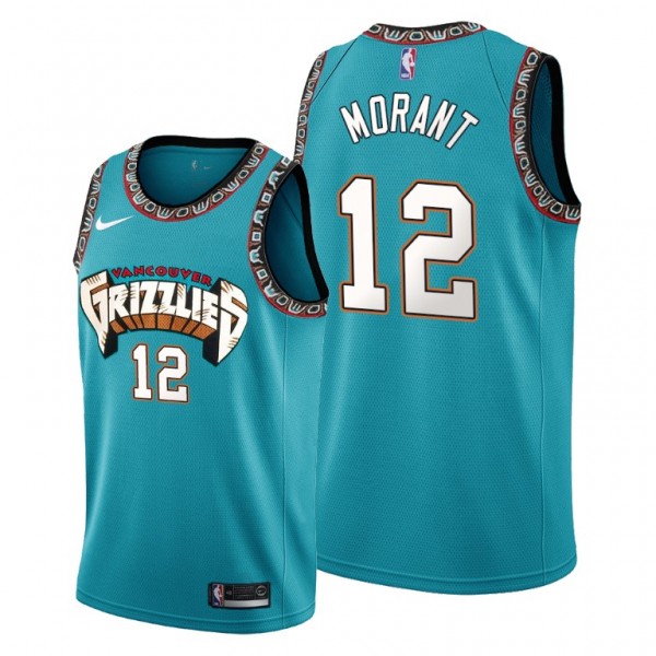 Ja Morant #12 Memphis Grizzlies Jersey