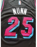 Kendrick Nunn #25 Miami Heat  Jersey