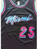 Kendrick Nunn #25 Miami Heat  Jersey