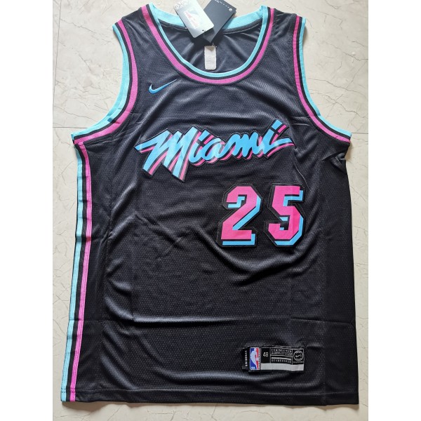 Kendrick Nunn #25 Miami Heat  Jersey