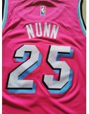 Kendrick Nunn #25 Miami Heat  Jersey