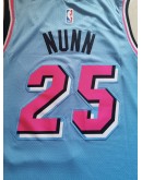 Kendrick Nunn #25 Miami Heat  Jersey