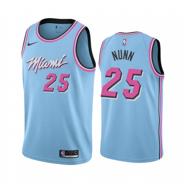 Kendrick Nunn #25 Miami Heat  Jersey