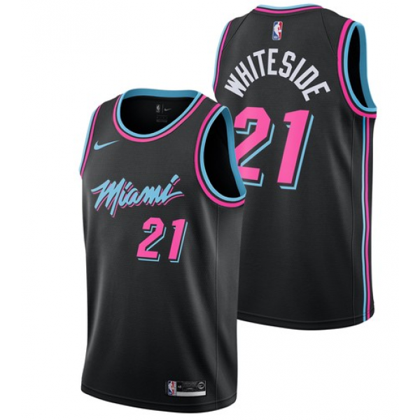 Hassan Whiteside #21 Miami Heat  Jersey