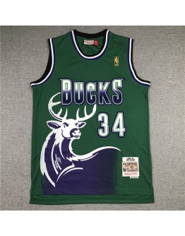 Ray Allen #34 Milwaukee Bucks Jersey