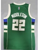 Khris Middleton #22 Milwaukee Bucks Jersey