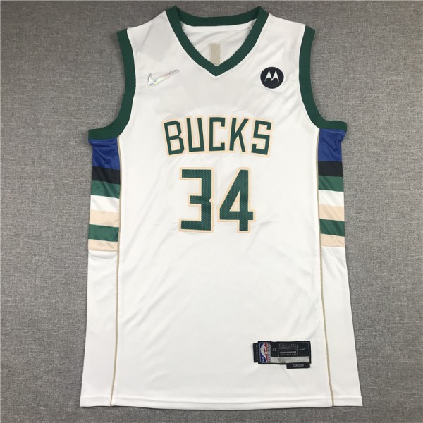 Giannis Antetokounmpo #34 Milwaukee Bucks Jersey