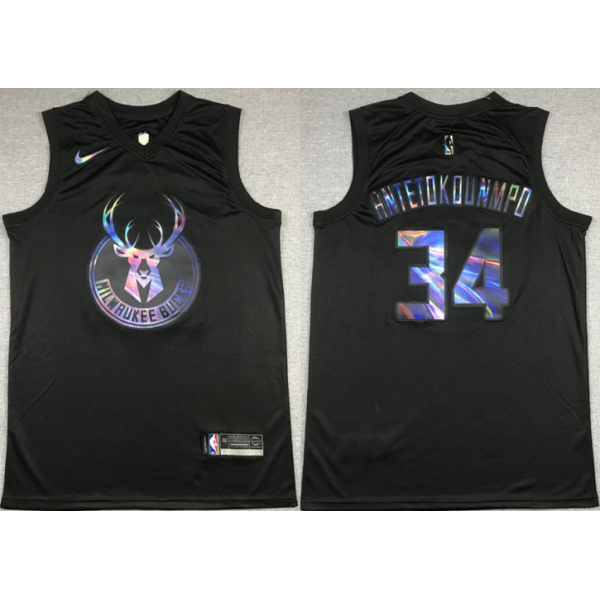 Giannis Antetokounmpo #34 Milwaukee Bucks Jersey