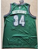 Giannis Antetokounmpo #34 Milwaukee Bucks Jersey