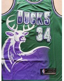 Giannis Antetokounmpo #34 Milwaukee Bucks Jersey