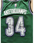 Giannis Antetokounmpo #34 Milwaukee Bucks Jersey