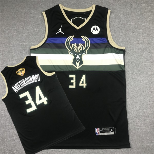 Giannis Antetokounmpo #34 Milwaukee Bucks Jersey