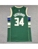 Giannis Antetokounmpo #34 Milwaukee Bucks Jersey