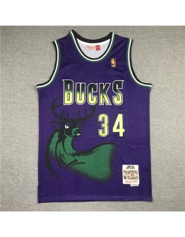 Ray Allen #34 Milwaukee Bucks Jersey