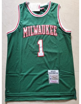 Oscar Robertson #1 Milwaukee Bucks Jersey