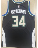 Giannis Antetokounmpo #34 Milwaukee Bucks Jersey