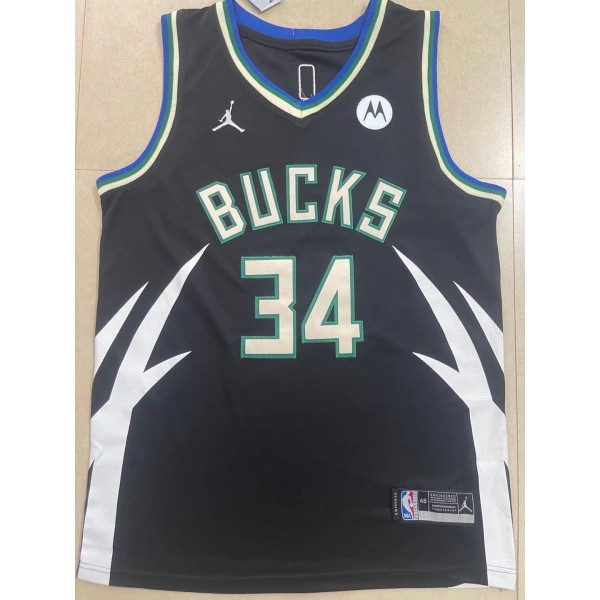 Giannis Antetokounmpo #34 Milwaukee Bucks Jersey