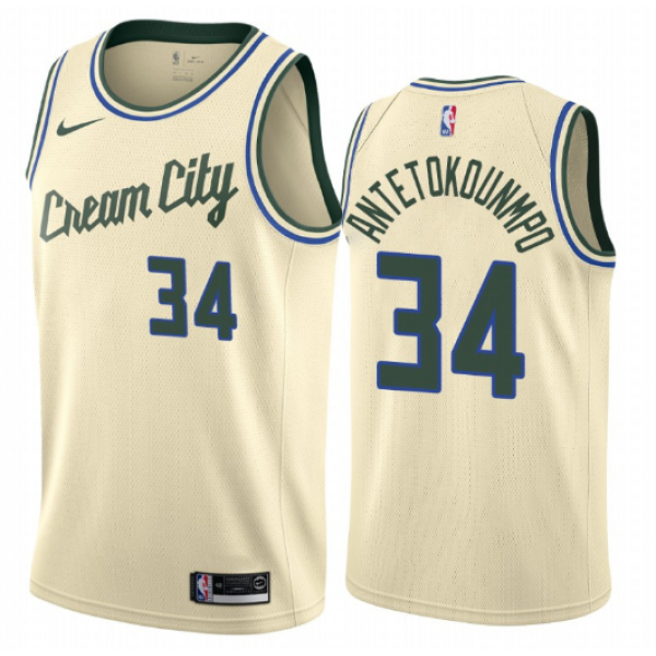 Giannis Antetokounmpo #34 Milwaukee Bucks Jersey