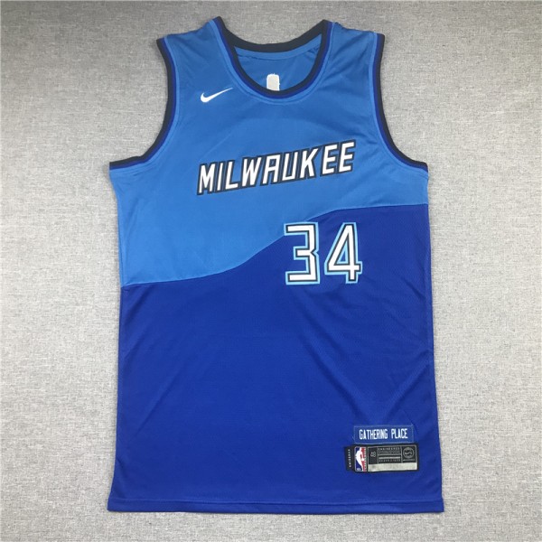 Giannis Antetokounmpo #34 Milwaukee Bucks Jersey