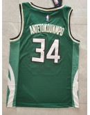 Giannis Antetokounmpo #34 Milwaukee Bucks Jersey