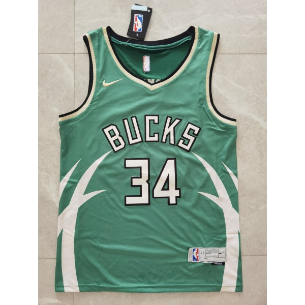 Giannis Antetokounmpo #34 Milwaukee Bucks Jersey