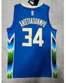 Giannis Antetokounmpo #34 Milwaukee Bucks Jersey