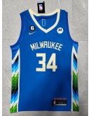 Giannis Antetokounmpo #34 Milwaukee Bucks Jersey