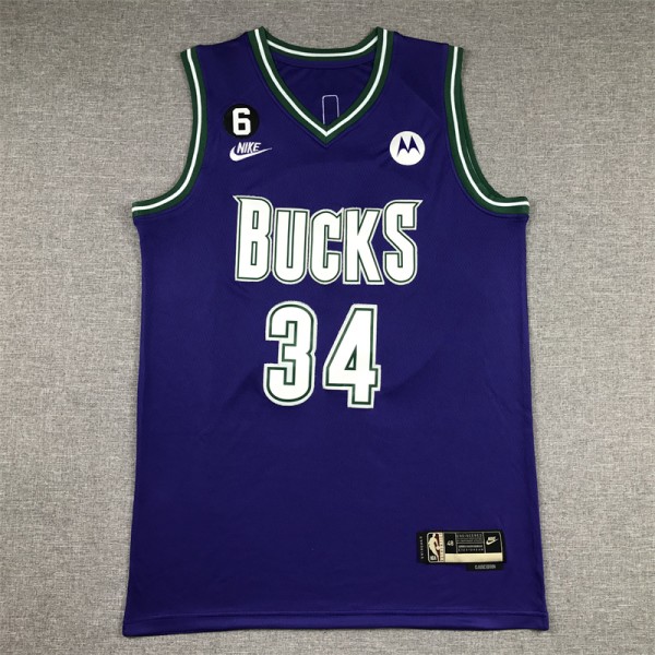 Giannis Antetokounmpo #34 Milwaukee Bucks Jersey