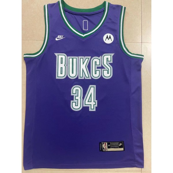 Giannis Antetokounmpo #34 Milwaukee Bucks Jersey