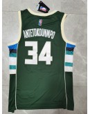 Giannis Antetokounmpo #34 Milwaukee Bucks Jersey