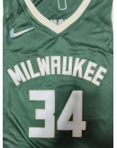 Giannis Antetokounmpo #34 Milwaukee Bucks Jersey