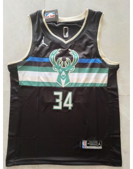 Giannis Antetokounmpo #34 Milwaukee Bucks Jersey