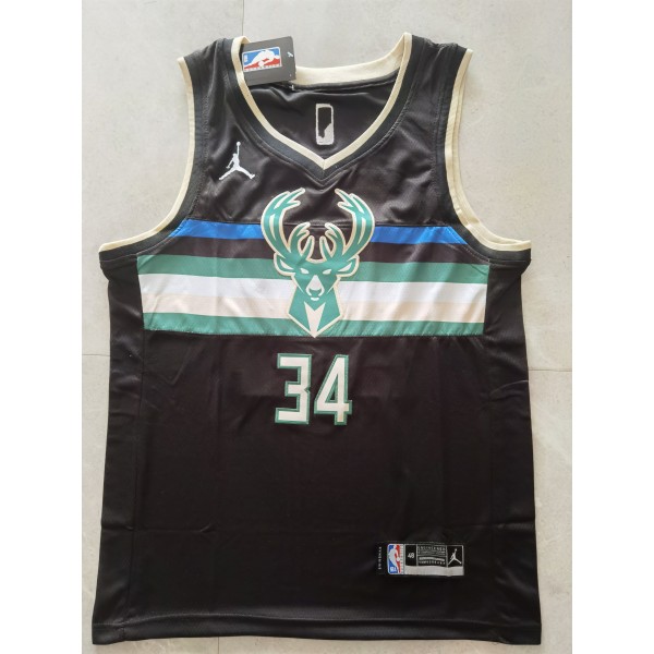 Giannis Antetokounmpo #34 Milwaukee Bucks Jersey