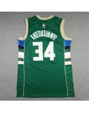 Giannis Antetokounmpo #34 Milwaukee Bucks Jersey