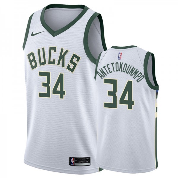 Giannis Antetokounmpo #34 Milwaukee Bucks Jersey