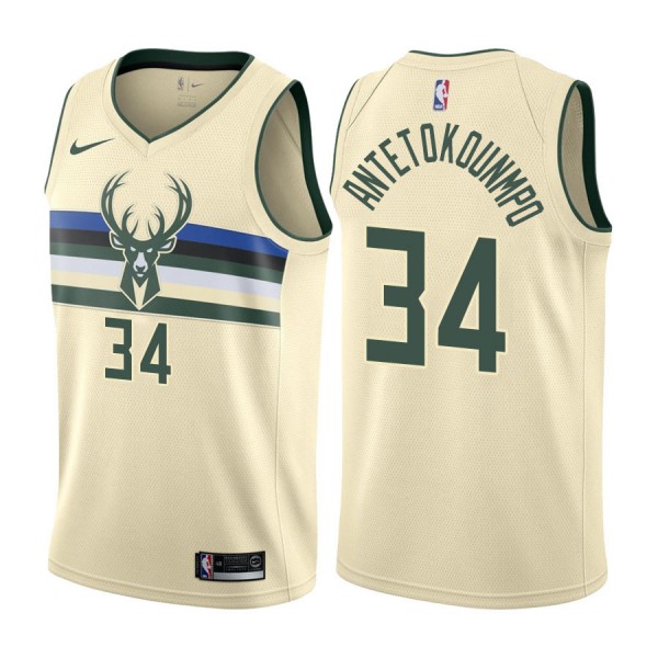 Giannis Antetokounmpo #34 Milwaukee Bucks Jersey