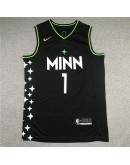 Anthony Edwards #1 Minnesota Timberwolves Jersey