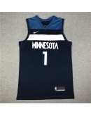 Anthony Edwards #1 Minnesota Timberwolves Jersey