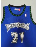 Kevin Garnett #21 Minnesota Timberwolves Jersey