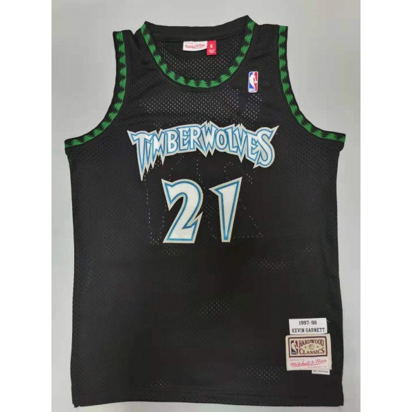 Kevin Garnett #21 Minnesota Timberwolves Jersey