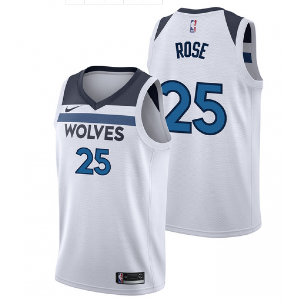 Derrick Rose #25 Minnesota Timberwolves Jersey