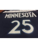 Derrick Rose #25 Minnesota Timberwolves Jersey