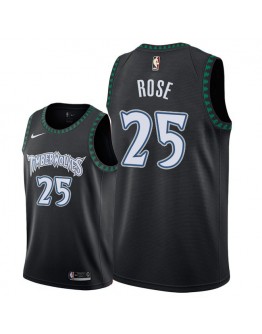 Derrick Rose #25 Minnesota Timberwolves Jersey