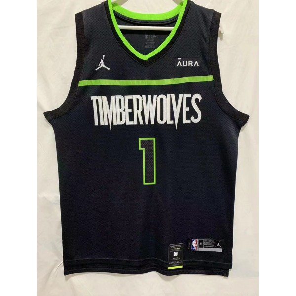 Anthony Edwards #1 Minnesota Timberwolves Jersey