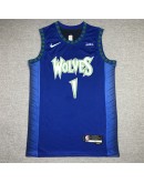 Anthony Edwards #1 Minnesota Timberwolves Jersey