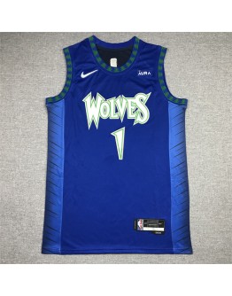 Anthony Edwards #1 Minnesota Timberwolves Jersey