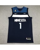 Anthony Edwards #1 Minnesota Timberwolves Jersey