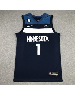 Anthony Edwards #1 Minnesota Timberwolves Jersey