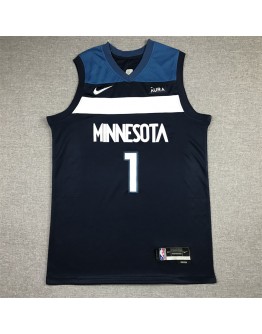 Anthony Edwards #1 Minnesota Timberwolves Jersey